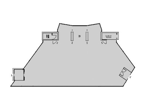 planimetria della sala
